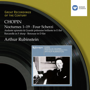 Nocturnes, Op. 27: No. 2 in D-Flat Major - Arthur Rubinstein | Song Album Cover Artwork