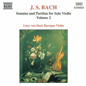 Violin Partita No. 3 in E Major, BWV 1006: III. Gavotte en Rondeau - Lucy van Dael | Song Album Cover Artwork