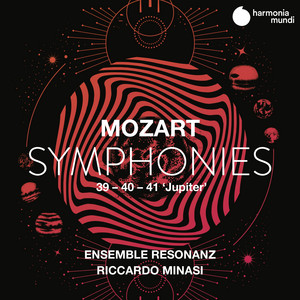 Symphony No. 40 in G Minor, K. 550: I. Molto allegro - Wolfgang Amadeus Mozart | Song Album Cover Artwork
