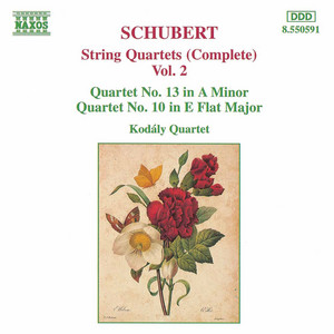 String Quartet No. 13 in A Minor, Op. 29, No. 1, D. 804: I. Allegro ma non troppo - Franz Schubert | Song Album Cover Artwork