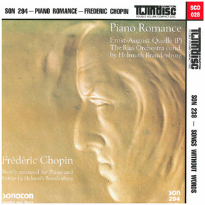 Songs Without Words, Op. 62/6 "Spring Song" - Felix Mendelssohn | Song Album Cover Artwork