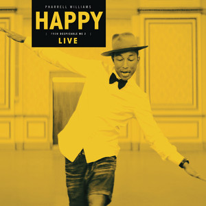 Happy - Live - Pharrell Williams | Song Album Cover Artwork