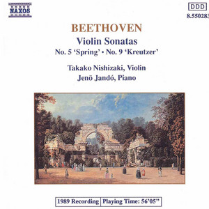 Violin Sonata No. 9 in A Major, Op. 47, "Kreutzer": III. Finale: Presto - Ludwig van Beethoven | Song Album Cover Artwork