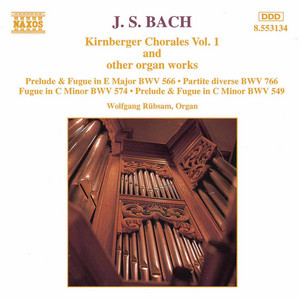 Fugue in C Minor on a theme by Legrenzi, BWV 574: Fugue in C Minor, BWV 574 - Johann Sebastian Bach | Song Album Cover Artwork