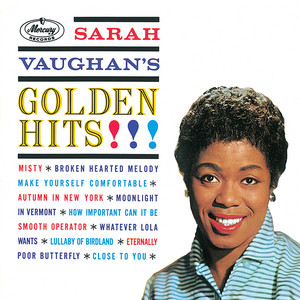 Misty - Sarah Vaughan | Song Album Cover Artwork