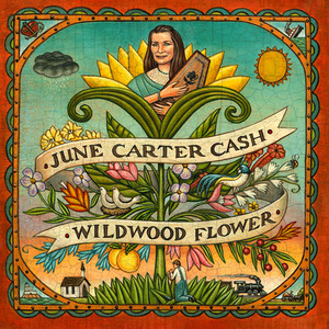 Keep On the Sunny Side - June Carter Cash | Song Album Cover Artwork