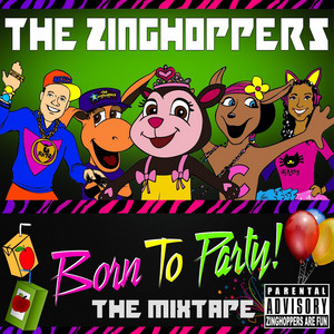 Playing Dress Up - The Zinghoppers! | Song Album Cover Artwork