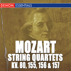 String Quartet No. 2 in D Major, K. 155: III. Menuetto - Wolfgang Amadeus Mozart | Song Album Cover Artwork