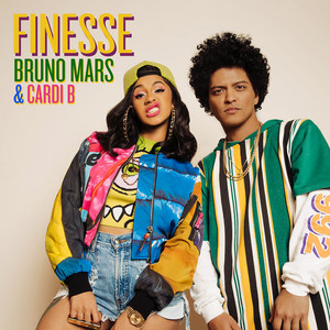 Finesse - Remix; feat. Cardi B - Bruno Mars | Song Album Cover Artwork
