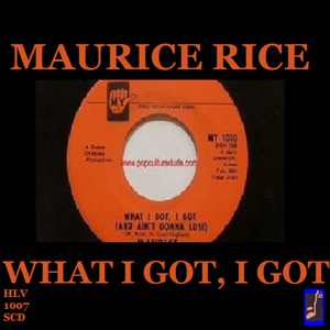 What I Got, I Got (Radio Version) - Maurice Rice | Song Album Cover Artwork