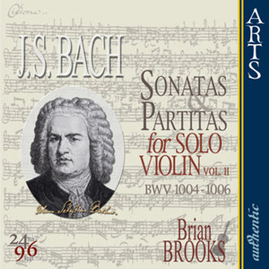 Sonata No. 3 In C, BWV 1005: Adagio (Bach) - Brian Brooks | Song Album Cover Artwork