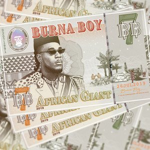 African Giant - Burna Boy | Song Album Cover Artwork