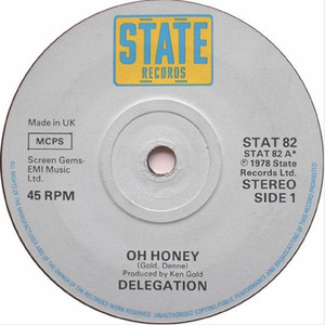 Oh Honey - Delegation | Song Album Cover Artwork