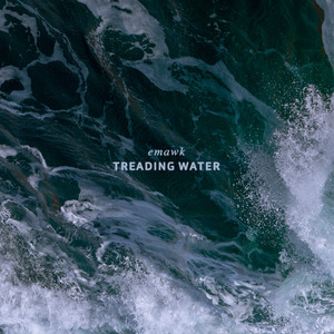 TREADING WATER - emawk | Song Album Cover Artwork