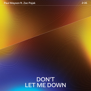 Don't Let Me Down - Paul Mayson | Song Album Cover Artwork