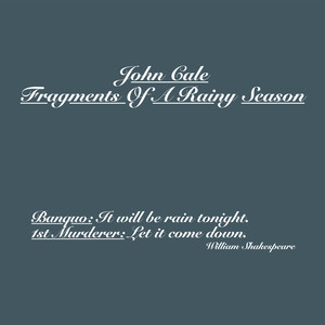 Hallelujah - Fragments [Single Version] - John Cale | Song Album Cover Artwork