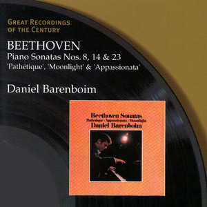 Piano Sonata No. 14 in C-Sharp Minor, Op. 27 No. 2 "Moonlight": I. Adagio sostenuto - Daniel Barenboim | Song Album Cover Artwork