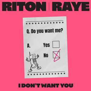 I Don't Want You - Riton | Song Album Cover Artwork