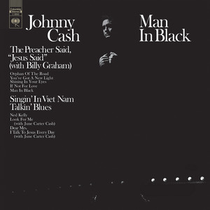 Man in Black Johnny Cash | Album Cover