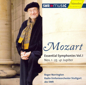 Symphony No. 25 in G Minor, K. 183: I. Allegro con brio - Wolfgang Amadeus Mozart | Song Album Cover Artwork