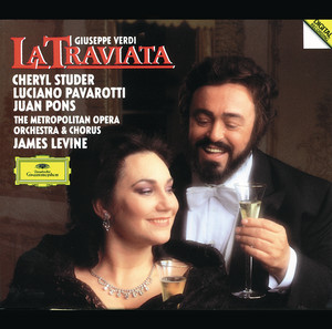 La traviata / Act 1: "Follie! Delirio vano è questo!" - "Sempre libera" Nürnberg Symphony Orchestra, José Maria Perez & Hanspeter Gmür | Album Cover
