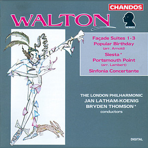Façade Orchestral Suite No. 2: V. Popular Song - William Walton | Song Album Cover Artwork