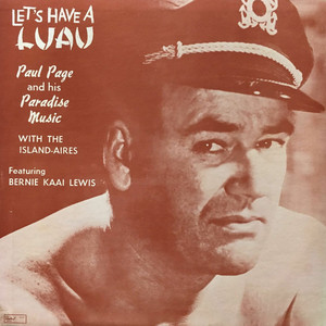 Let's Have A Luau - Paul Page | Song Album Cover Artwork