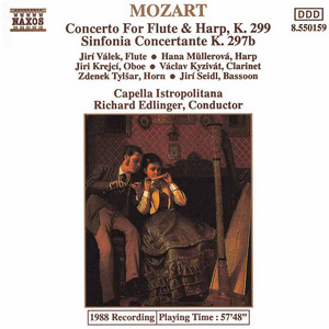 Sinfonia concertante in E-Flat Major, K. 297b: III. Andantino con variazioni - Wolfgang Amadeus Mozart | Song Album Cover Artwork