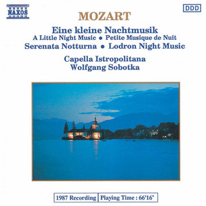 Serenade No. 13 in G Major, K. 525 "Eine kleine Nachtmusik": II. Romanze: Andante - Wolfgang Amadeus Mozart | Song Album Cover Artwork