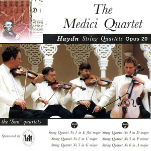 String Quartet in A Major, Op. 20, No. 6: III. Mennet - The Medici Quartet | Song Album Cover Artwork