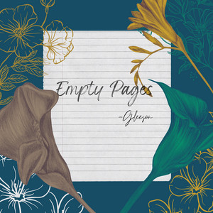 Empty Pages - Gleeson | Song Album Cover Artwork