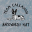 Backwards Hat - Pool Party Version - Team Callahan