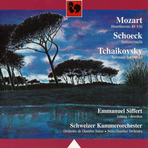 Divertimento in D Major for Strings - Wolfgang Amadeus Mozart | Song Album Cover Artwork