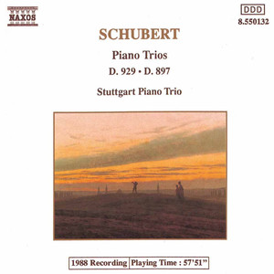 Piano Trio No. 2 in E Flat Major, Op. 100 - Franz Schubert | Song Album Cover Artwork