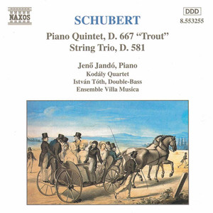 Piano Quintet 'The Trout Quintet' - Franz Schubert | Song Album Cover Artwork