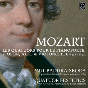 Piano Quartet No. 2 in E-Flat Major, K. 493: II. Larghetto - Quatuor Ysaÿe & Jean Claude Pennetier | Song Album Cover Artwork