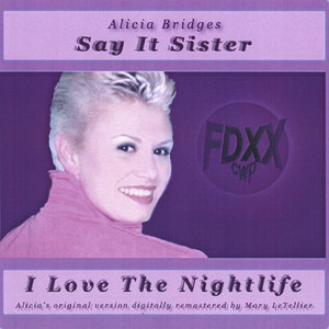 I Love the Nightlife - Alicia Bridges | Song Album Cover Artwork