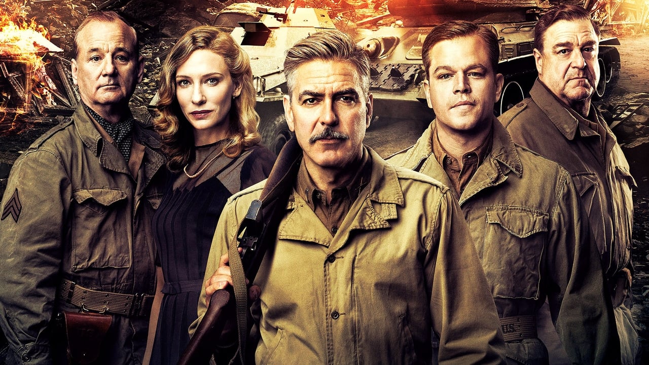 The Monuments Men 2014 - Movie Banner
