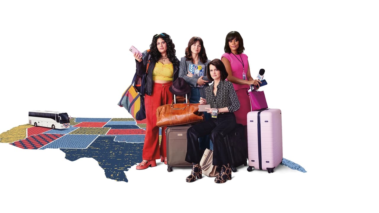 The Girls on the Bus 2024 - Tv Show Banner
