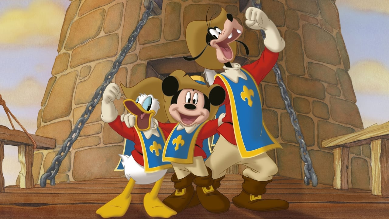 Mickey, Donald, Goofy: The Three Musketeers 2004 - Movie Banner