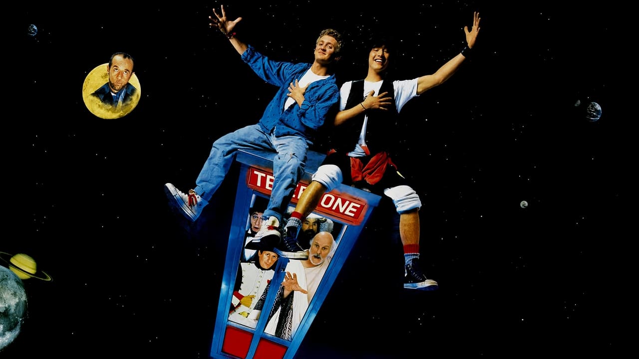 Bill & Ted's Excellent Adventure 1989 - Movie Banner