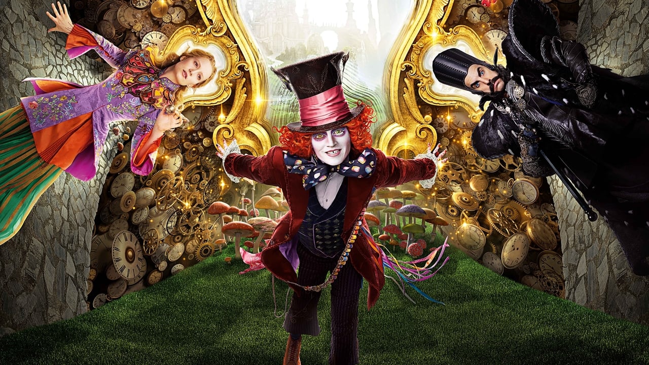 Alice Through The Looking Glass 2016 - Movie Banner