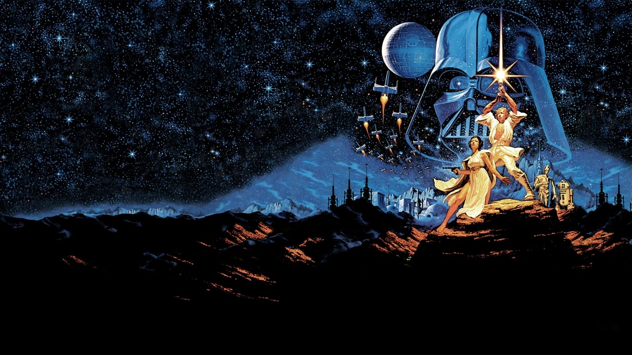 Star Wars IV: A New Hope 1977 - Movie Banner