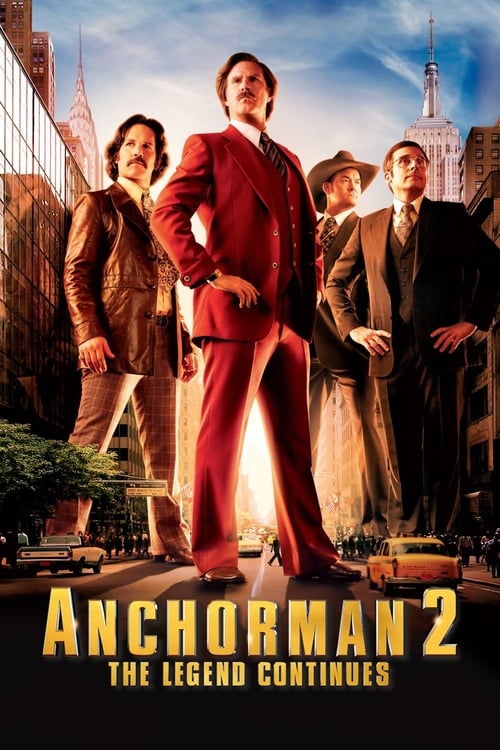 Anchorman 2: The Legend Continues - Poster