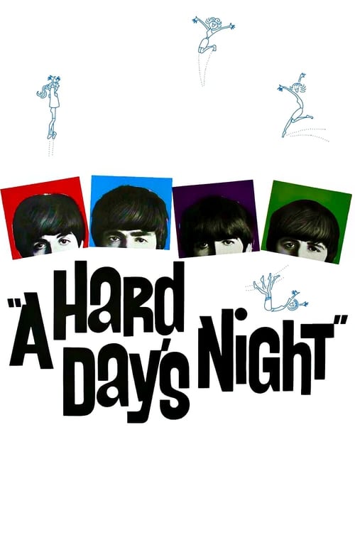A Hard Day's Night - poster
