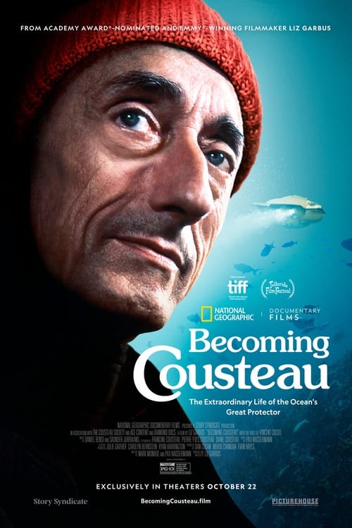 Becoming Cousteau - poster