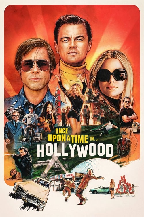 Once Upon a Time in Hollywood - Poster