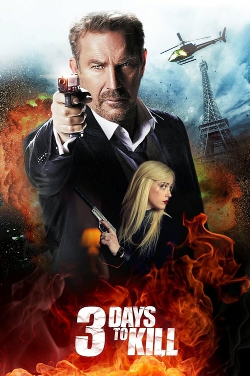 3 Days To Kill - poster