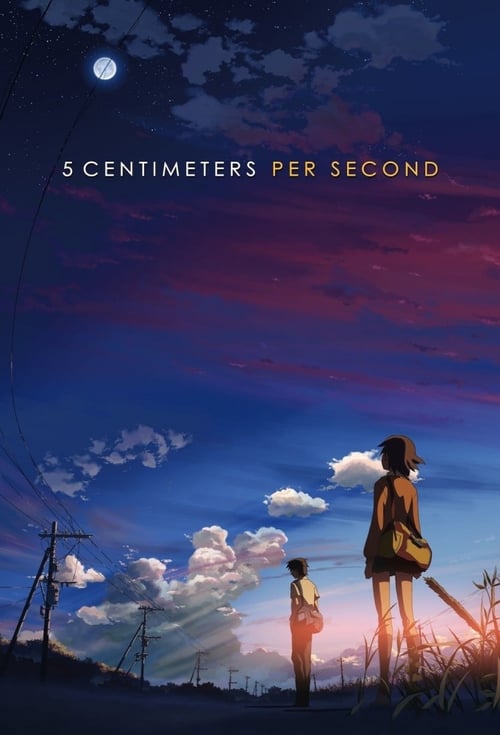 5 Centimeters Per Second (Byôsoku 5 senchimêtoru) - poster