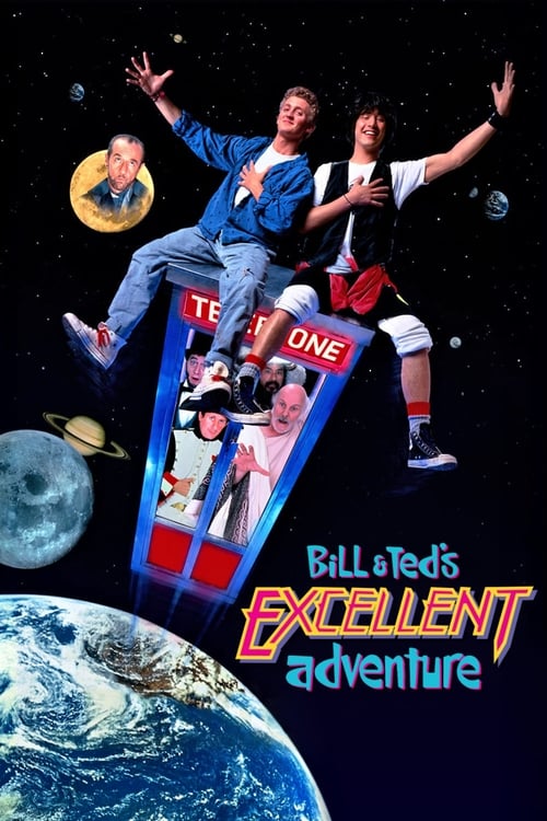 Bill & Ted's Excellent Adventure - poster